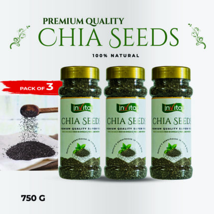 Pack of 2 & 3 - Invita Chia Seeds - Premium Quality